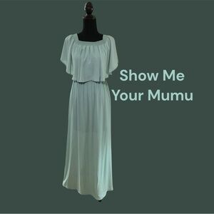 SHOW ME YOUR MUMU SIZE MEDIUM ON OR OFF SHOULDER FORMAL WORN ONCE